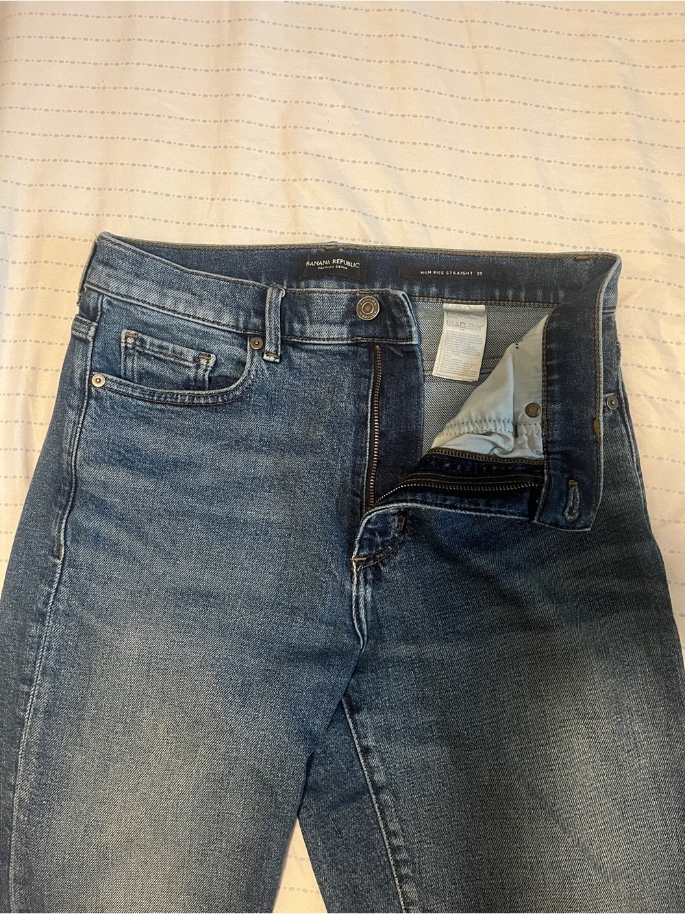 Banana Republic Women’s Blue Straight Jeans